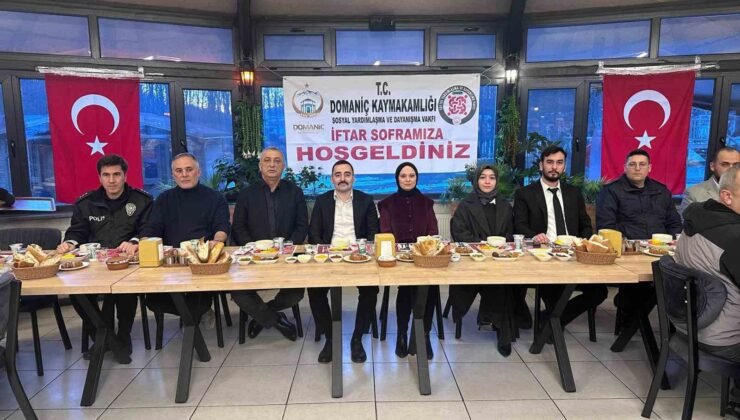 Domaniç’te engelli, yaşlı, öksüz ve yetim ailelerine iftar