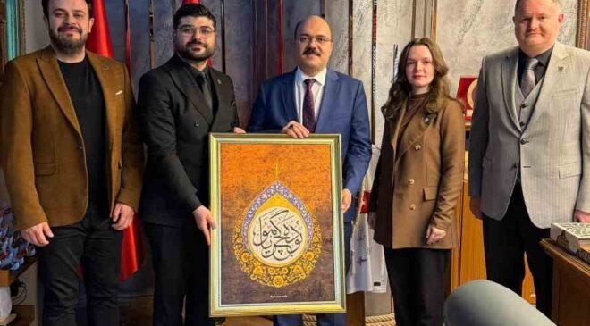 ESMİAD heyeti Adalet Komisyonu Başkanı Sazak’ı ziyaret etti