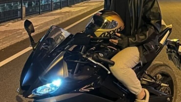 Genç motosiklet sürücüsü kazada yaşamını yitirdi