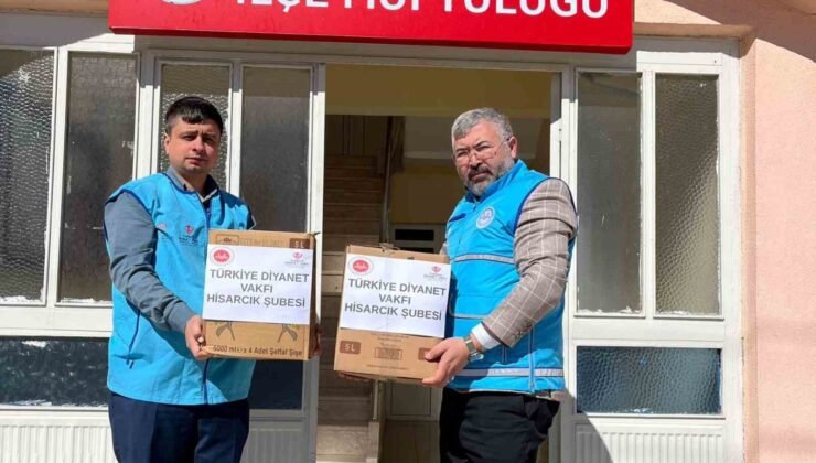 Hisarcık Müftülüğü’nden ihtiyaç sahiplerine Ramazan yardımı