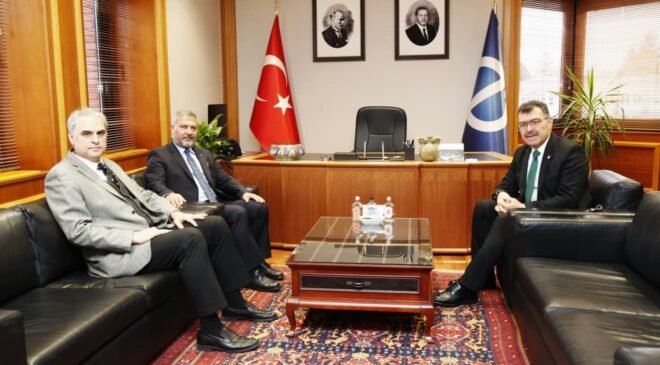İTÜ Rektörü Mandal’dan Rektör Adıgüzel’e ziyaret