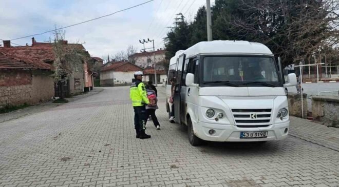 Jandarmadan okul servislerine sıkı denetim