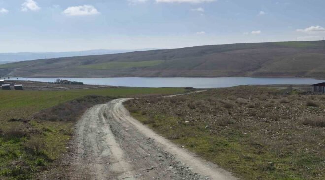 Keskin Barajı’nın su seviyesindeki azalış endişelendiriyor