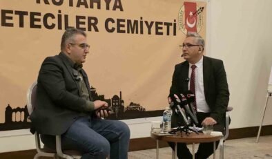 Kütahya Gazeteciler Cemiyeti’nden söyleşi ve iftar programı