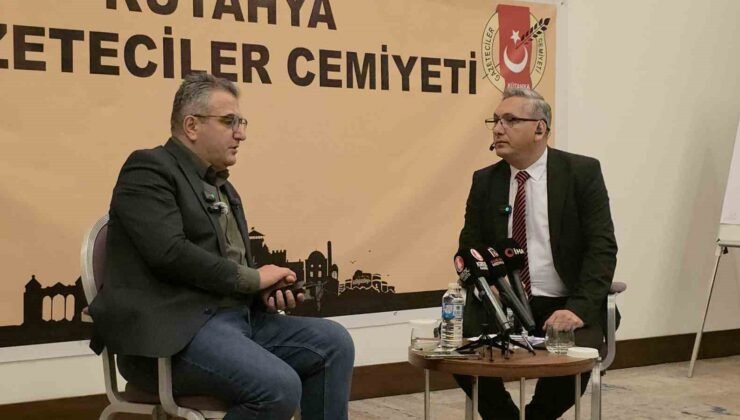 Kütahya Gazeteciler Cemiyeti’nden söyleşi ve iftar programı