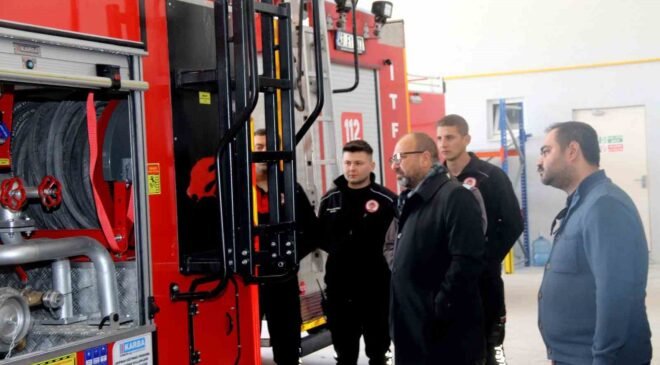 Kütahya OSB İtfaiyesi’ne yeni araç takviyesi