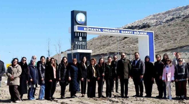 Kütahya OSB’de fidan dikim etkinliği