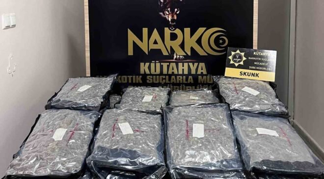 Kütahya’da uyuşturucu ile mücadele çalışmaları