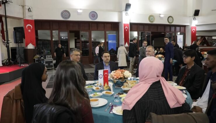 Kütahya’daki uluslararası öğrenciler iftarda buluştu