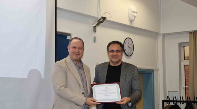 Mesleğin ustası öğrencilerle tecrübelerini paylaştı