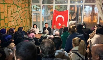 Milletvekili Hatipoğlu, Han muhtarları ile bir araya geldi