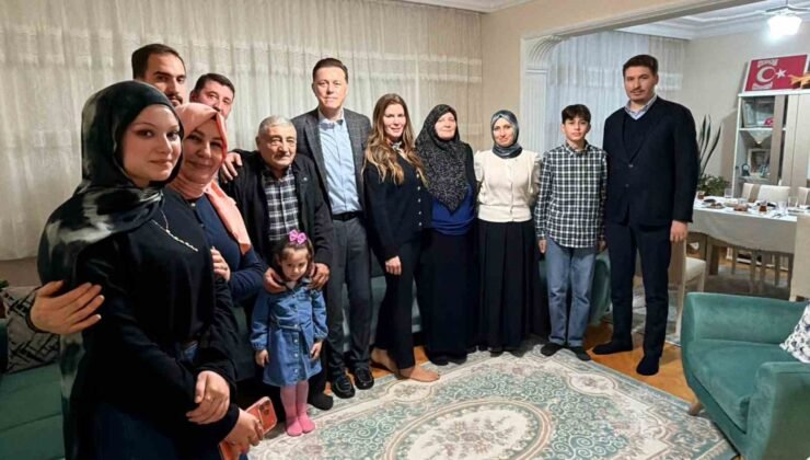 Milletvekili Hatipoğlu, iftarda şehit ailesine misafir oldu