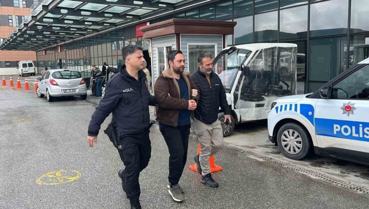 Otobüs durağında uyuşturucu kullanan şüpheli polisten kaçamadı