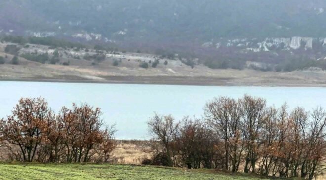 Porsuk Barajı kış yağışlarıyla canlandı