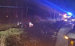 Tavşanlı’da kontrolden çıkan otomobil takla attı: 1 yaralı