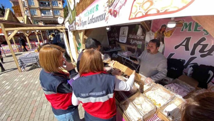 Tavşanlı’da Ramazan Şenliği Fuarında gıda denetimi