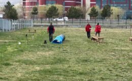 Uluslararası düzeyde alan ve enkaz arama köpekleri sınavı Afyonkarahisar’da başladı