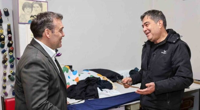 Vali Sözer’den çarşı esnafına ziyaret