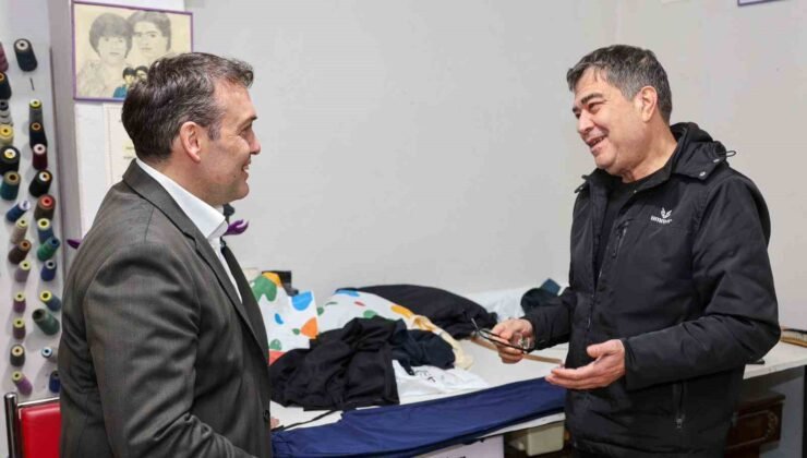 Vali Sözer’den çarşı esnafına ziyaret