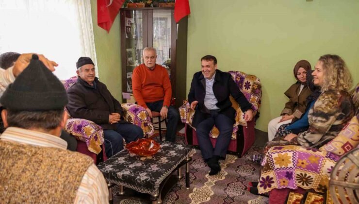 Vali Sözer’den şehit ailesine bayram ziyareti