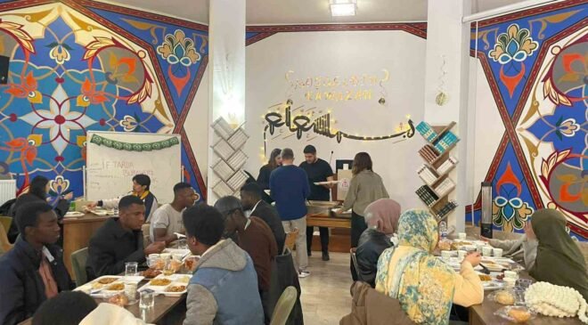 Yabancı uyruklu Müslüman öğrenciler için iftar programı düzenlendi