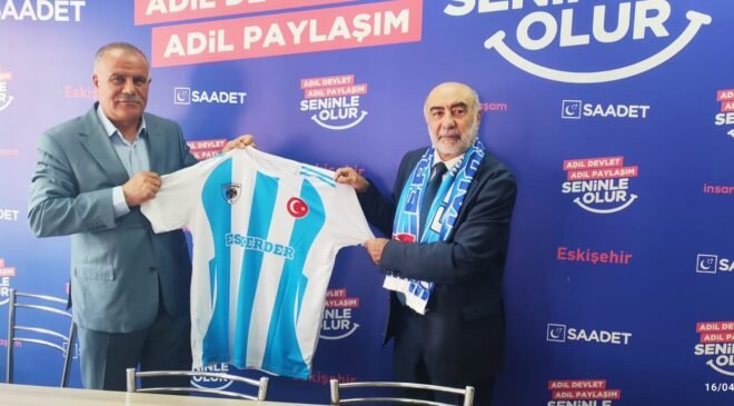 Eskişehir’deki Dadaşlar, Saadet Partisini Ziyaret Etti