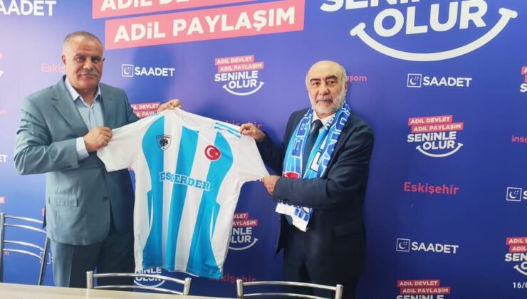 Eskişehir’deki Dadaşlar, Saadet Partisini Ziyaret Etti