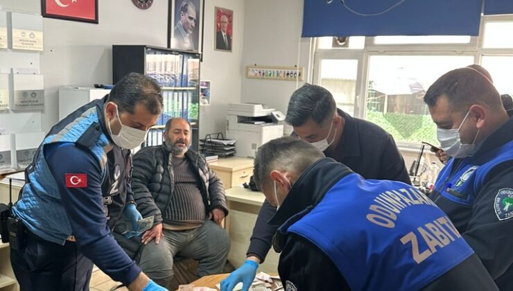 Eskişehir Odunpazarı’nda İthal dilenciye zabıta müdahalesi: Bir günde 30 bin lira topladı