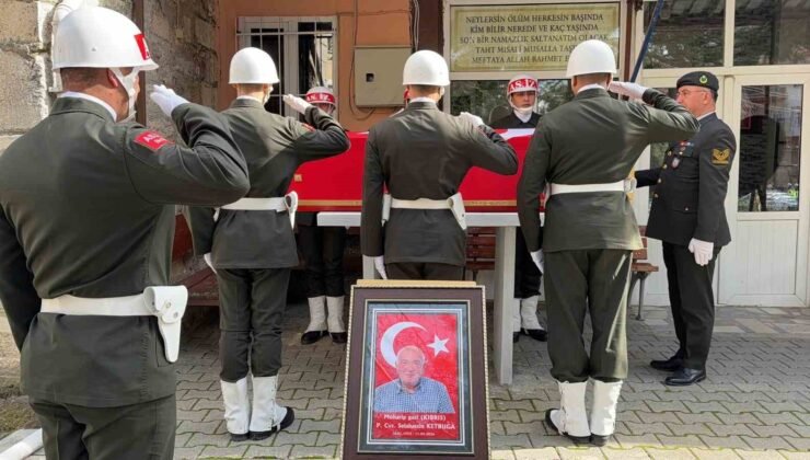 Afyonkarahisar’da Kıbrıs Gazisi son yolculuğuna uğurlandı