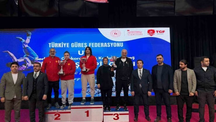 Afyonlu güreşçi Türkiye şampiyonu oldu