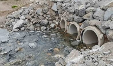 Akdağ Tabiat Parkı’nın çöken yolu tamir edildi