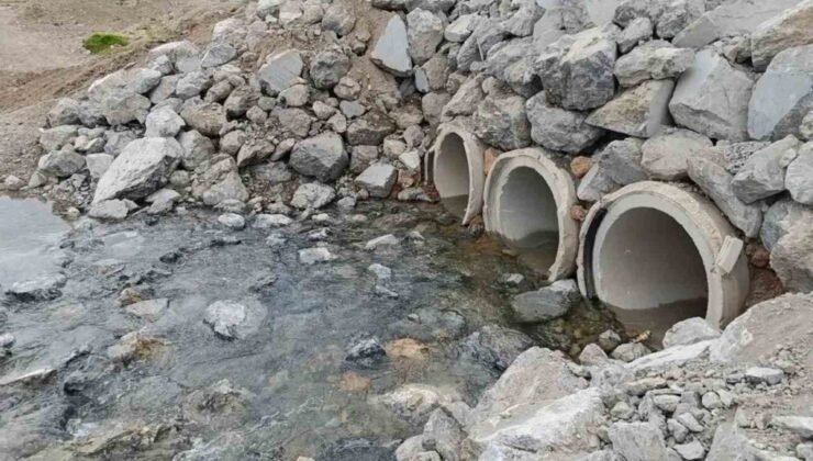 Akdağ Tabiat Parkı’nın çöken yolu tamir edildi