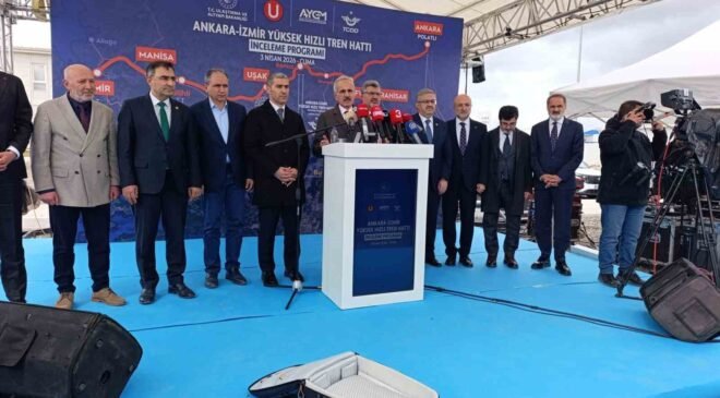 Ankara-İzmir YHT projesi ile yılda yaklaşık 13,3 milyon yolcu ve 90 milyon ton yük taşınması bekleniyor