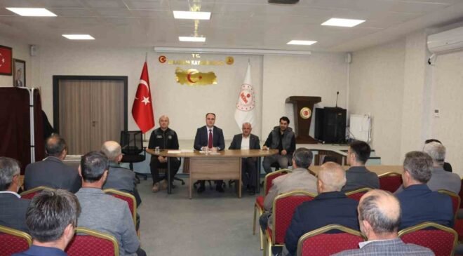 Aslanapa’da Köylere Hizmet Götürme Birliği Genel Kurulu yapıldı