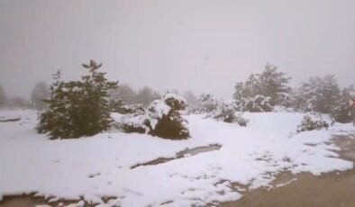 Baharı beklerken kar geldi