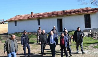 Başkan Hamamcı Dutluca Mahallesi’nde incelemelerde bulundu