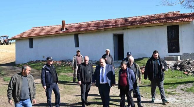 Başkan Hamamcı Dutluca Mahallesi’nde incelemelerde bulundu