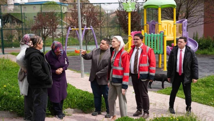 Başkan Subaşı Küçük Sanayi ve Soğuksu Mezarlığı’nda çalışmaları inceledi