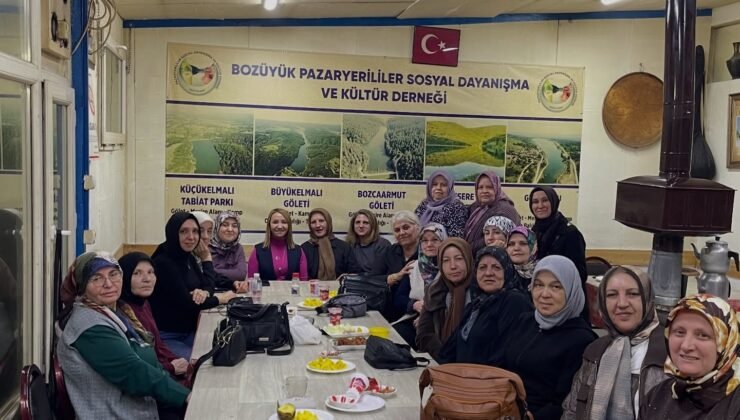 Başkan Tekin: “Kadın dayanışmasıyla Pazaryeri daha güçlü”