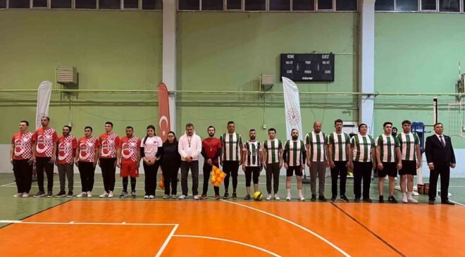 Beylikova’da voleybol turnuvası görkemli finalle tamamlandı