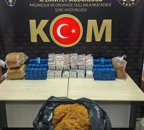 Bilecik’te 17 bin 320 adet doldurulmuş makaron ele geçirildi, 1 gözaltı