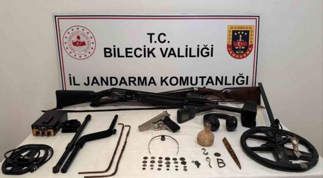Bilecik’te tarihi eser kaçakçılığına darbe