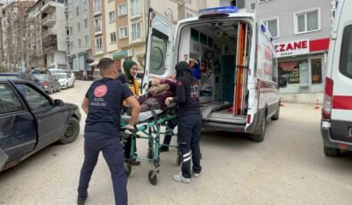 Bilecik’te trafik kazası, 2 kişi yaralandı
