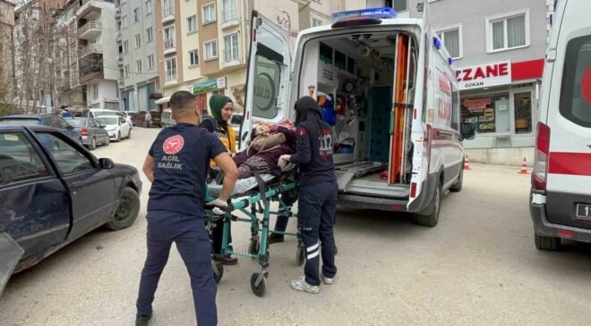 Bilecik’te trafik kazası, 2 kişi yaralandı