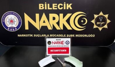 Bilecik’te uyuşturucu çıkan araca 249 bin TL ceza