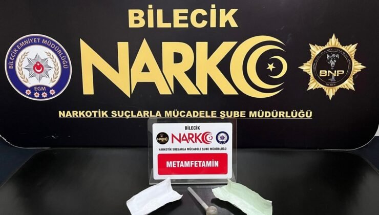 Bilecik’te uyuşturucu çıkan araca 249 bin TL ceza