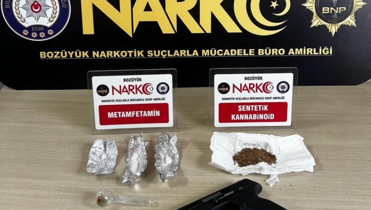 Bilecik’te uyuşturucu madde ve silah ele geçirildi