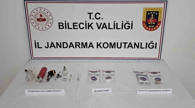 Bilecik’te uyuşturucu operasyonu: 3 şüpheliye soruşturma