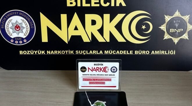 Bilecik’te uyuşturucu operasyonu: 4 şüpheli yakalandı