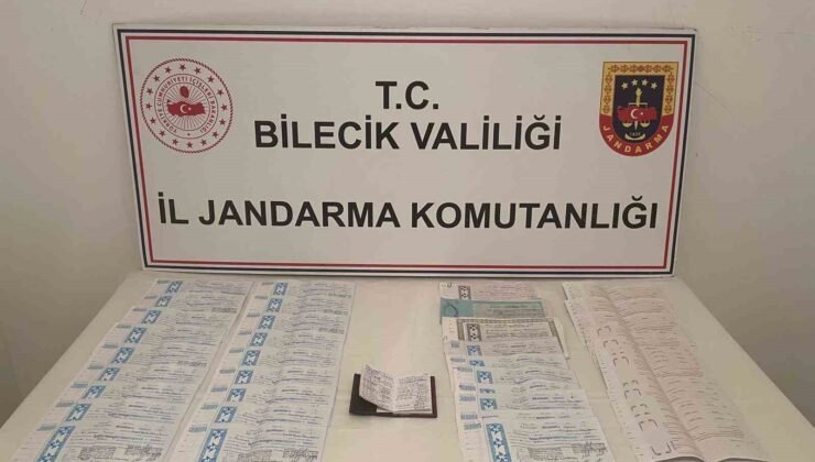 Bilecik’teki tefecilik operasyonu